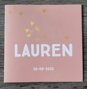 Ontvangen geboortekaartjes