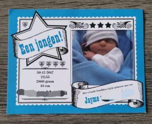 Ontvangen geboortekaartjes