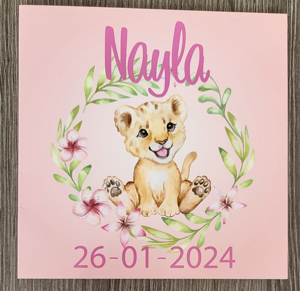 Ruim 40 geboortekaartjes ontvangen