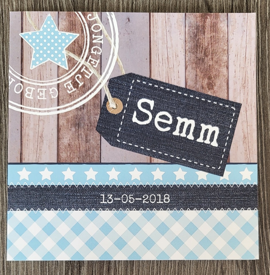 Ruim 40 geboortekaartjes ontvangen