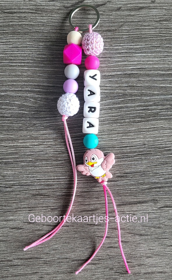 21 Naamsleutelhangers zijn verzonden
