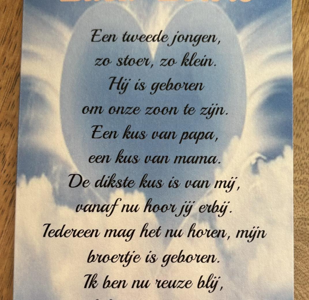 geboortekaartjes zomervakantie