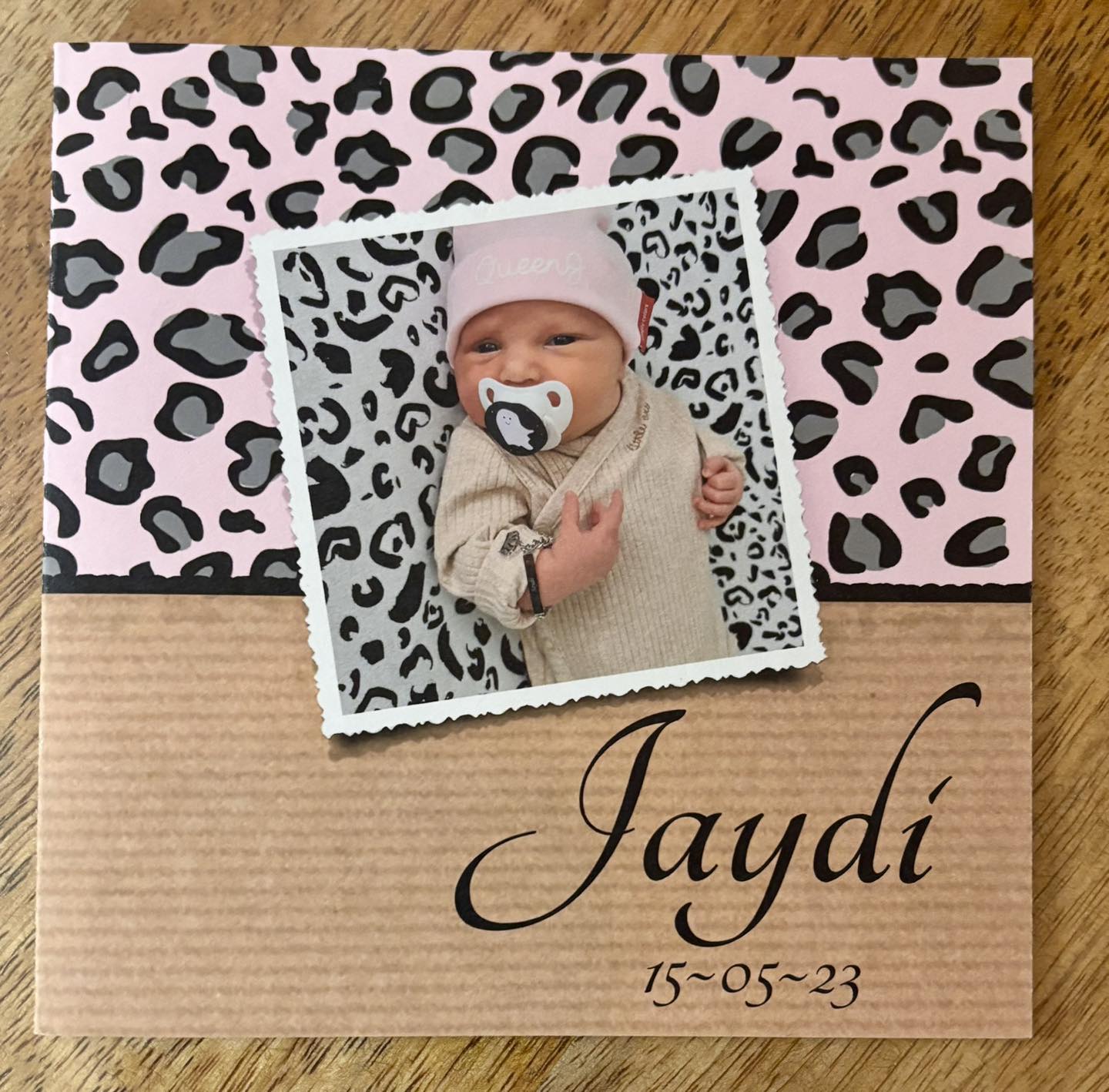Jaydi, geboren 15 mei 2023