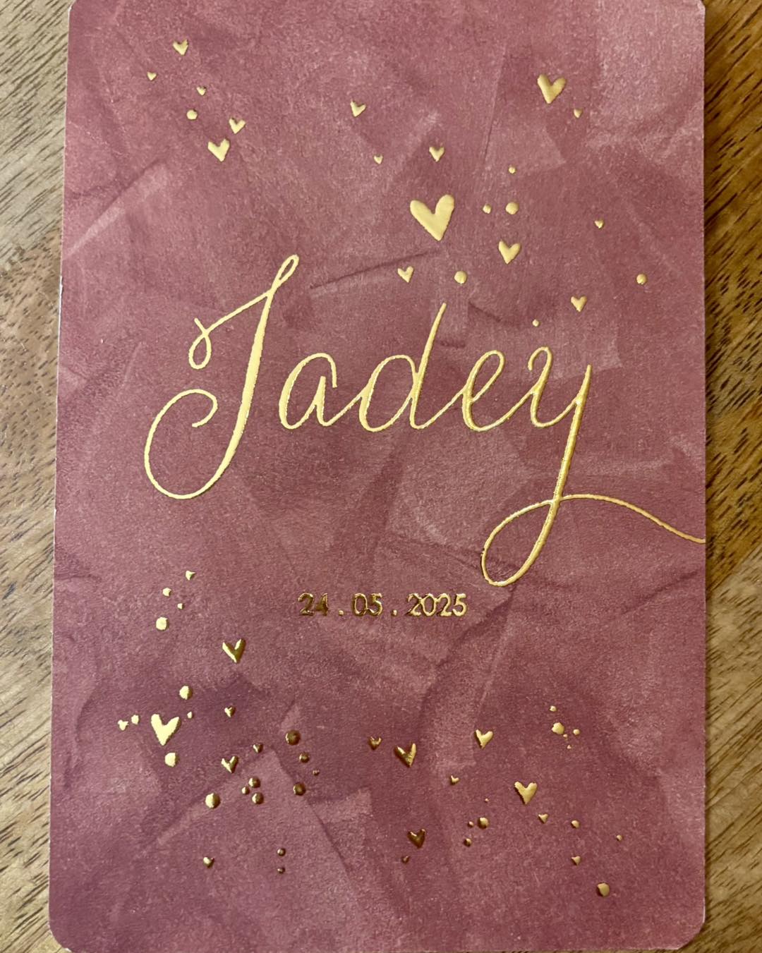 Jadey, geboren 24 mei 2025