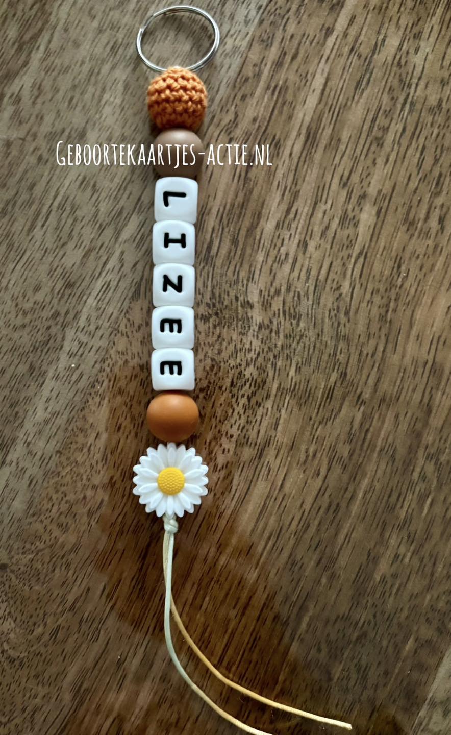 10 naamsleutelhangers