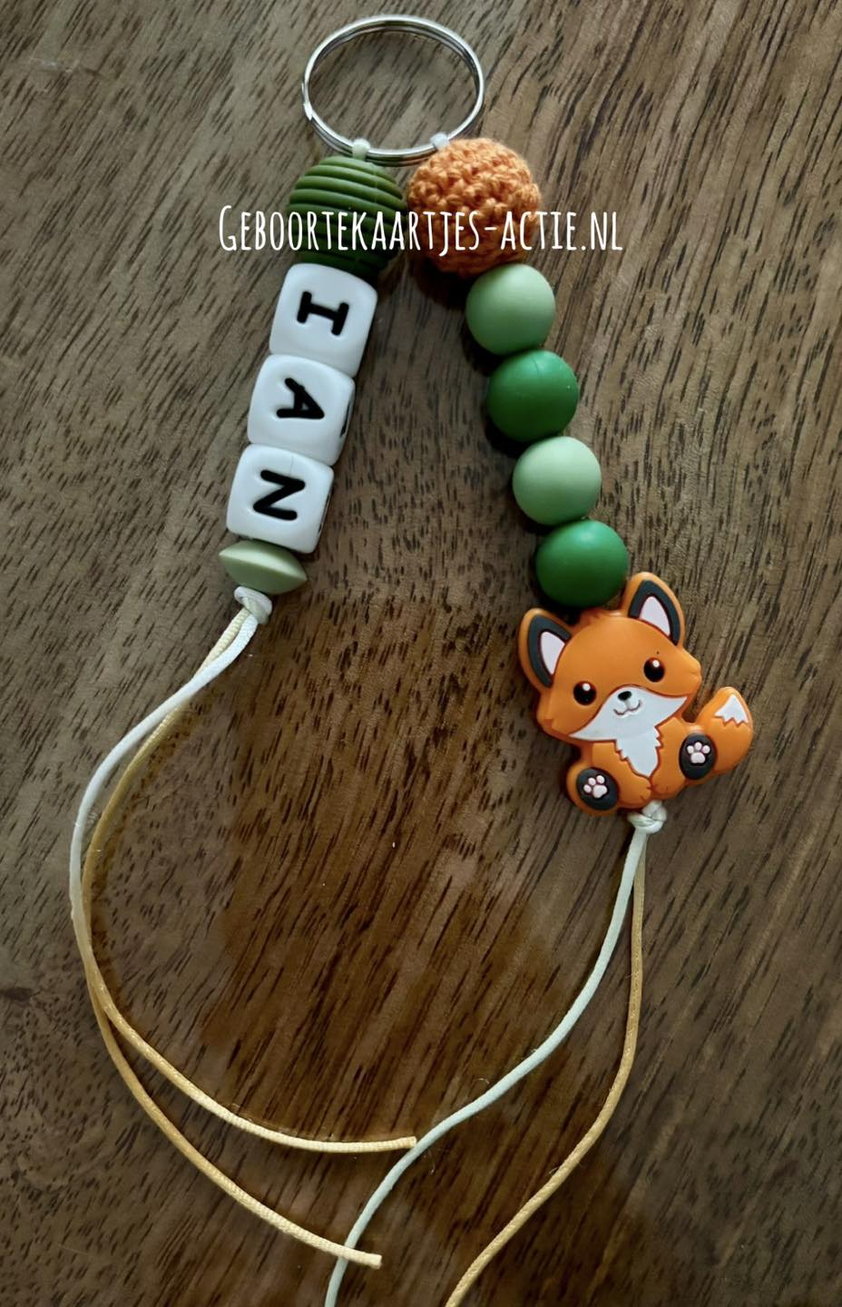 10 naamsleutelhangers