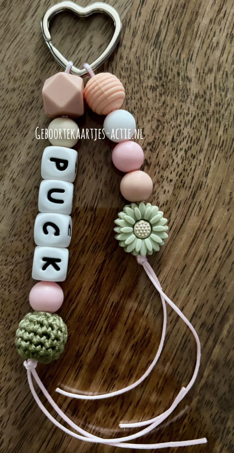 10 naamsleutelhangers