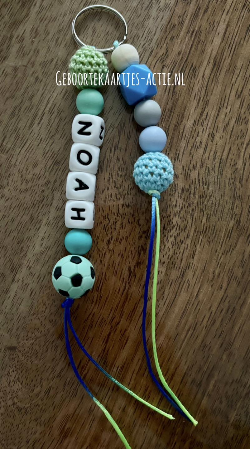 10 naamsleutelhangers