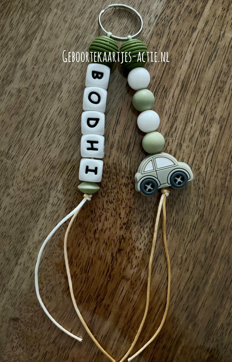 10 naamsleutelhangers