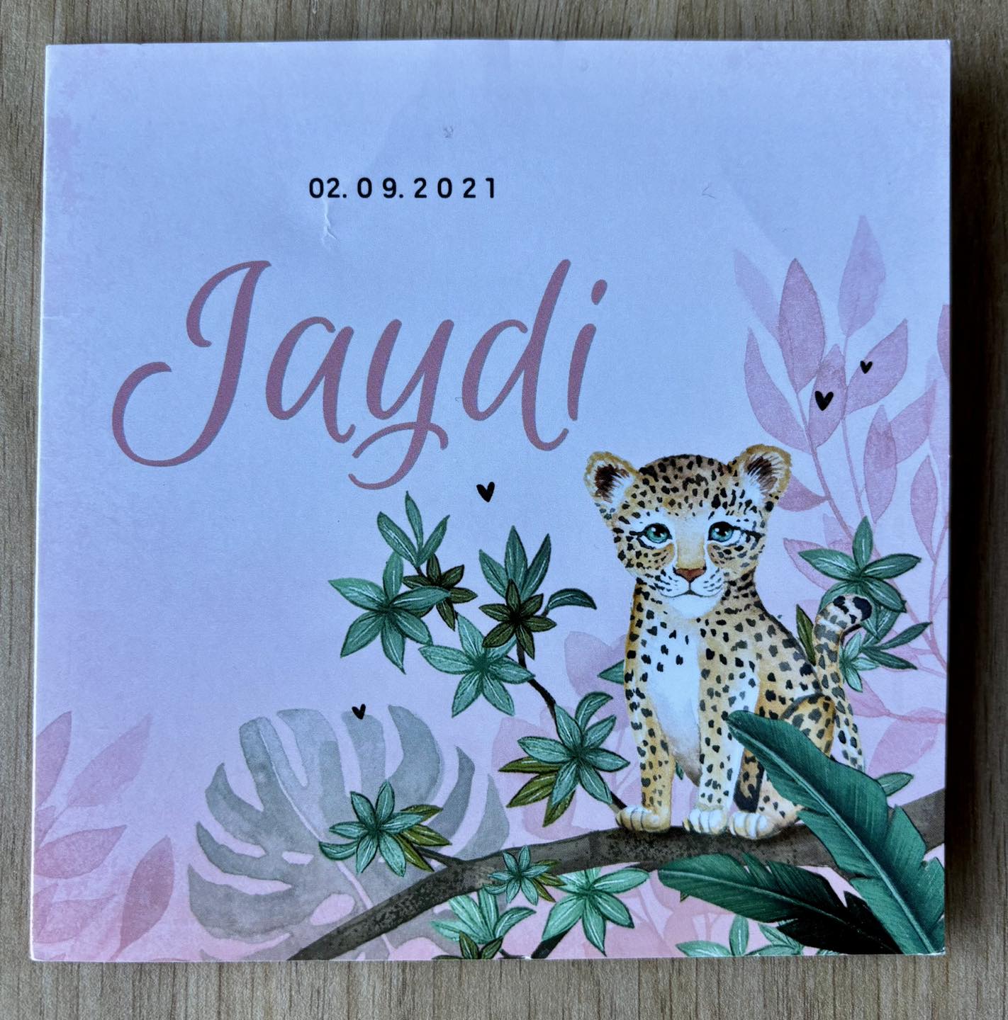 Jaydi, geboren op 2/9/2021