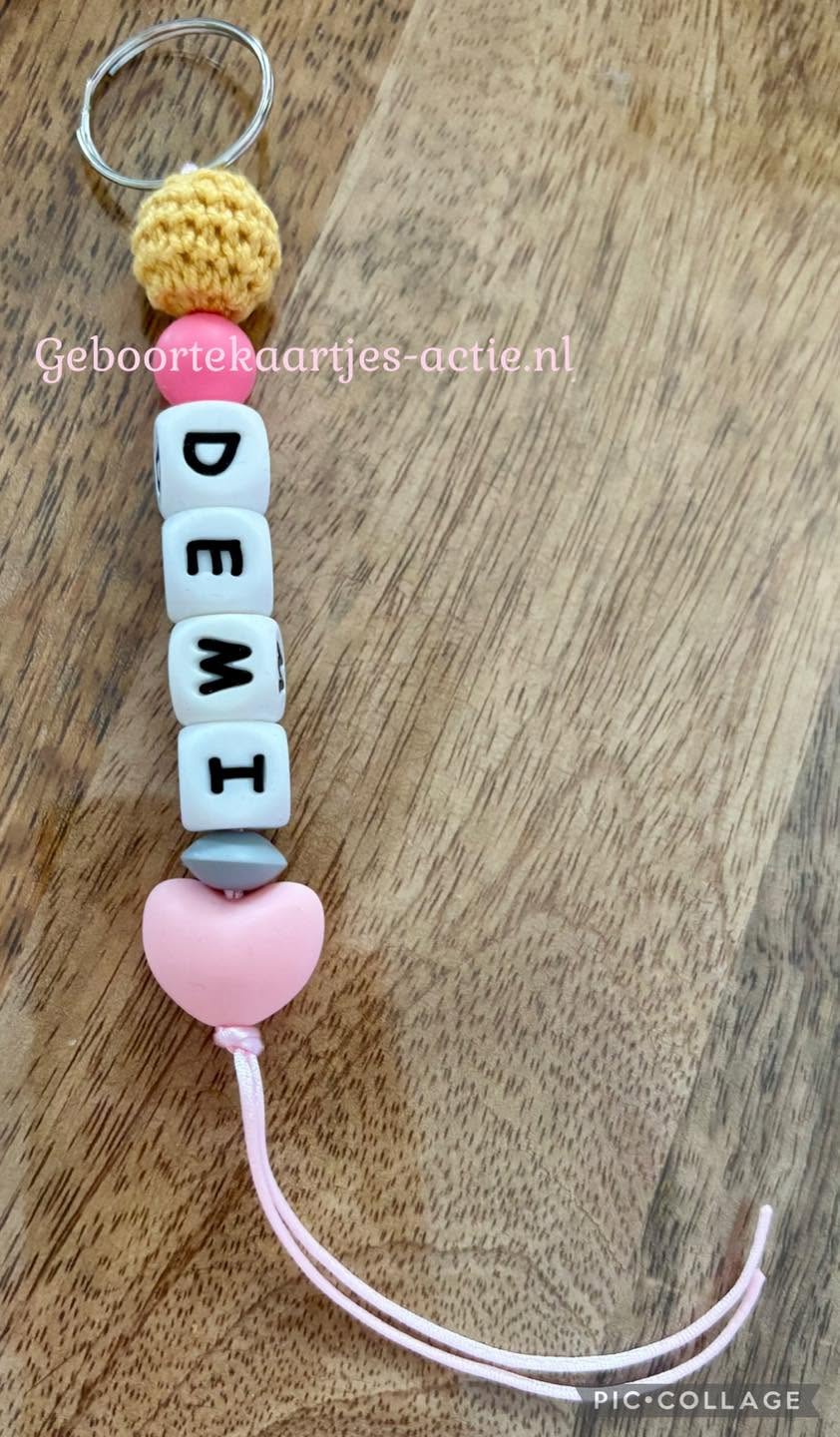 23/5 verzonden naamsleutelhangers