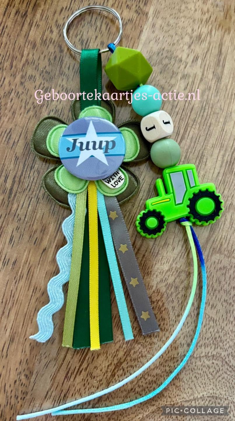 23/5 verzonden naamsleutelhangers