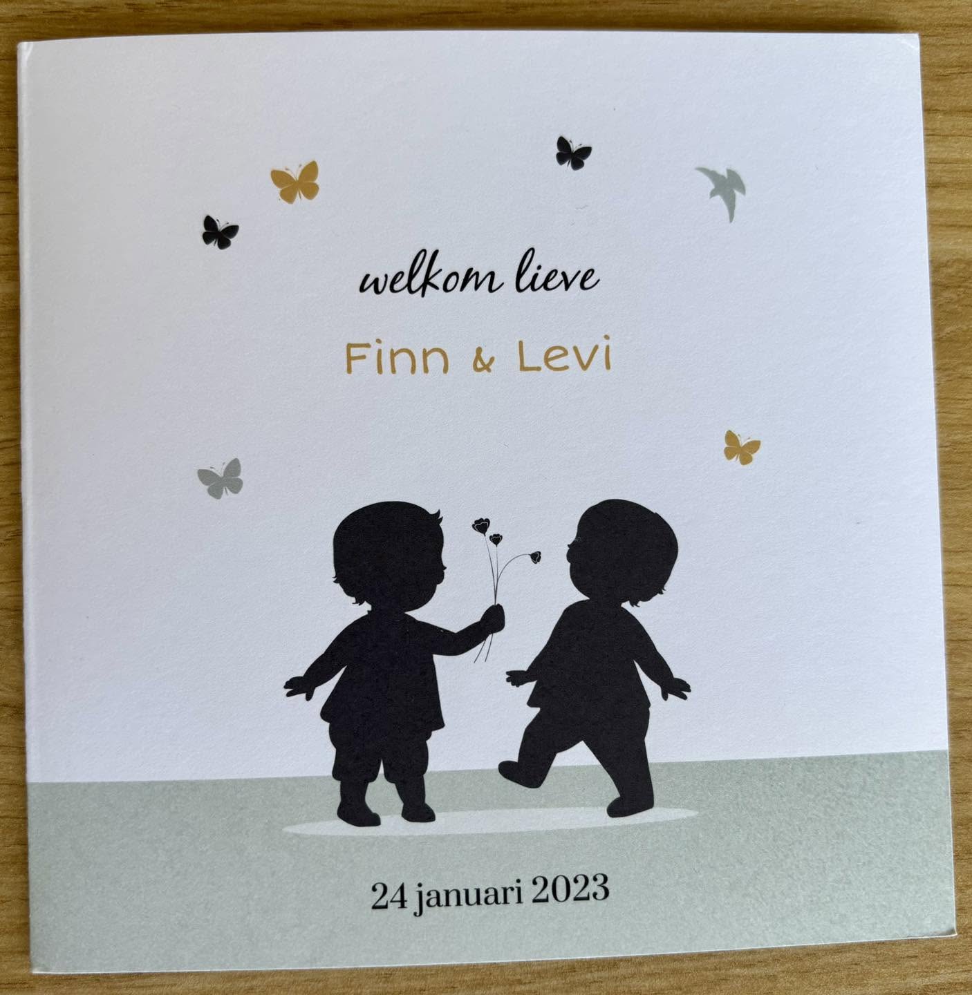 24 prachtige geboortekaartjes